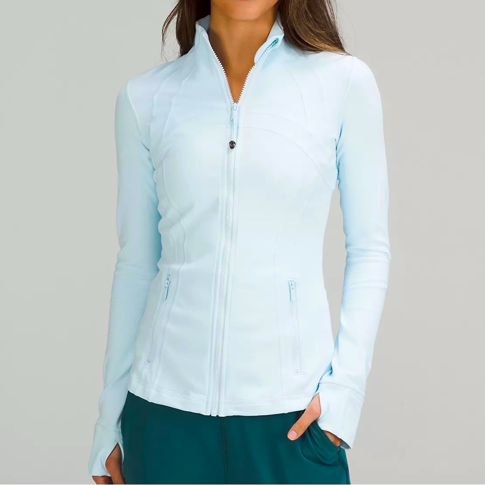 NWT LuLuLemon Define Jacket Luon in Powder Blue